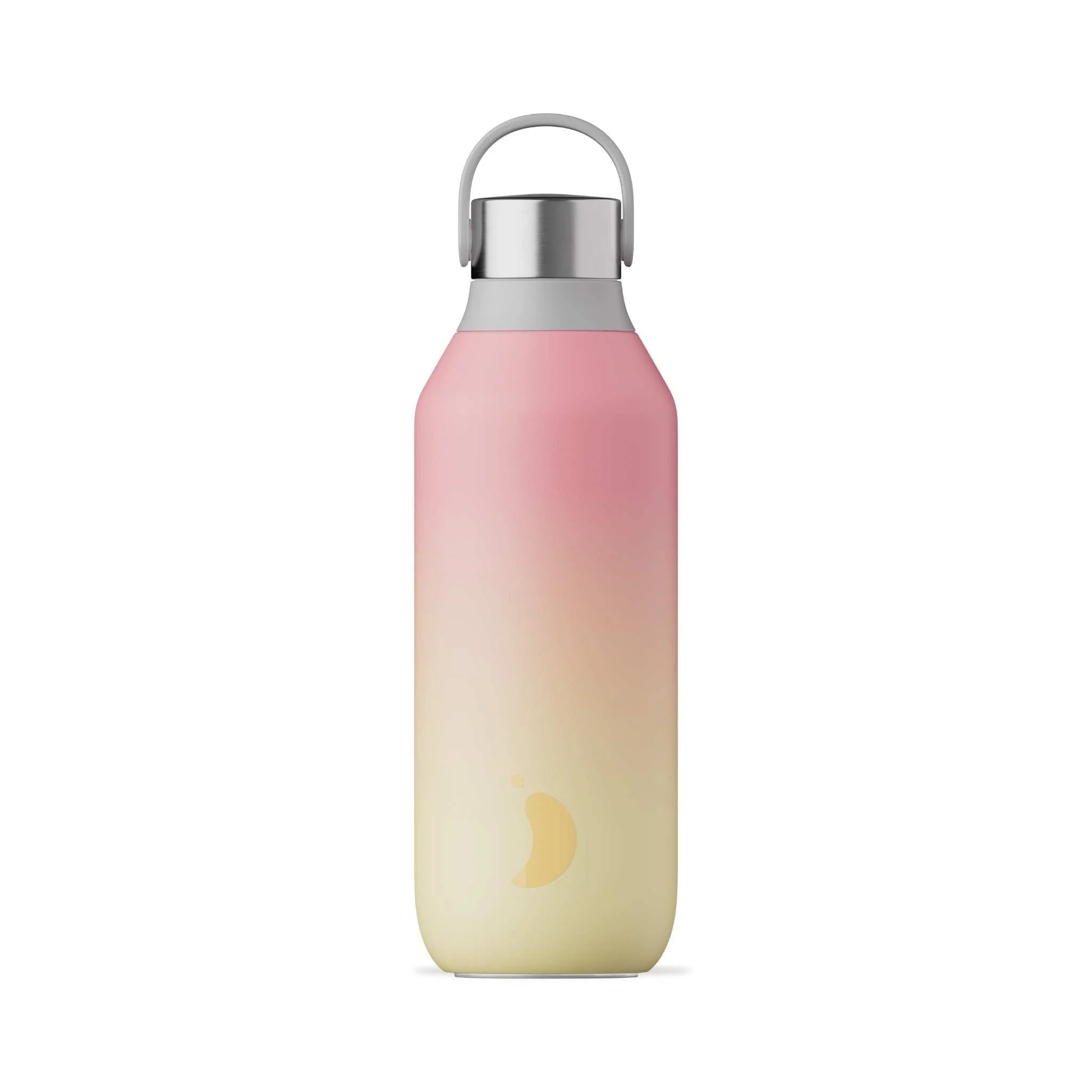 Chilly's Bottle Series 2 Ombre pasteltinten (tijdelijk uitverkocht) - Daybreak (flamingo naar zachtgeel)